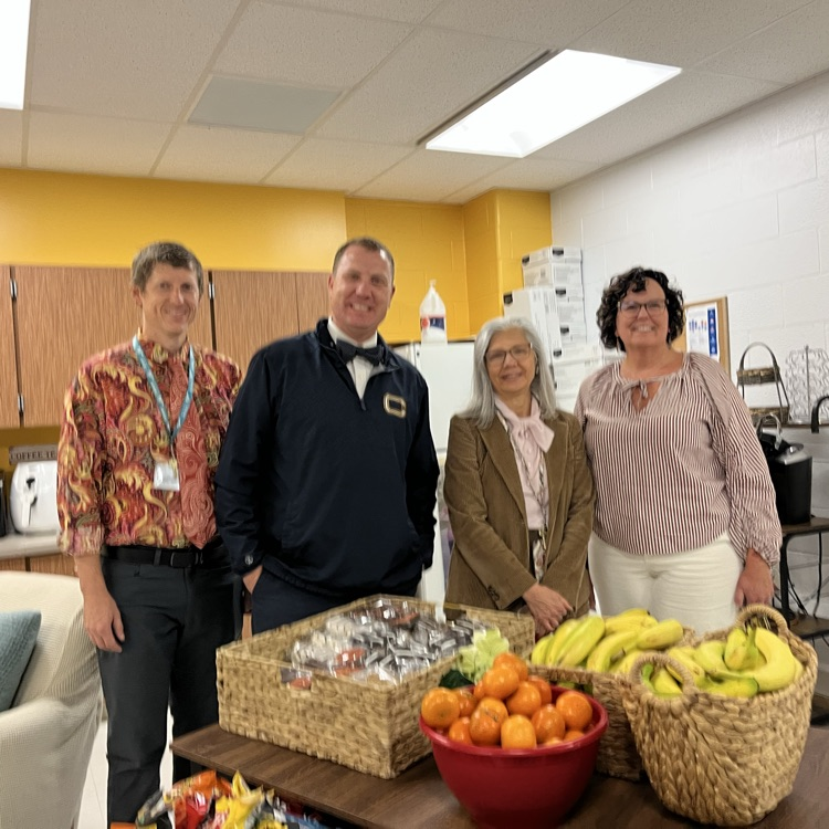 Culpeper Baptist Church dropped off snacks for our staff