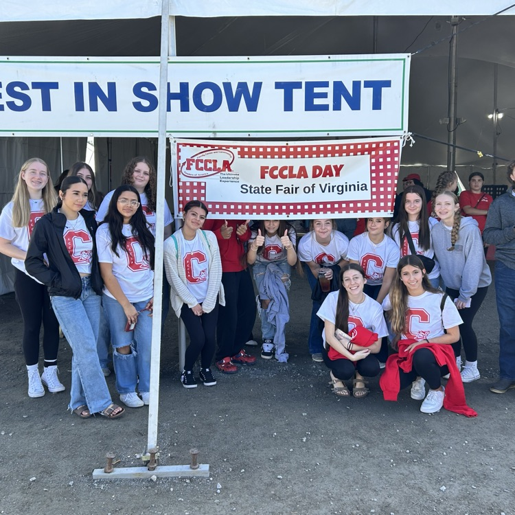 Our FCCLA co-curricular club had the opportunity to attend and compete at the Virginia State Fair. They are having a blast! #BDP #BetterEveryDay #ForksUp