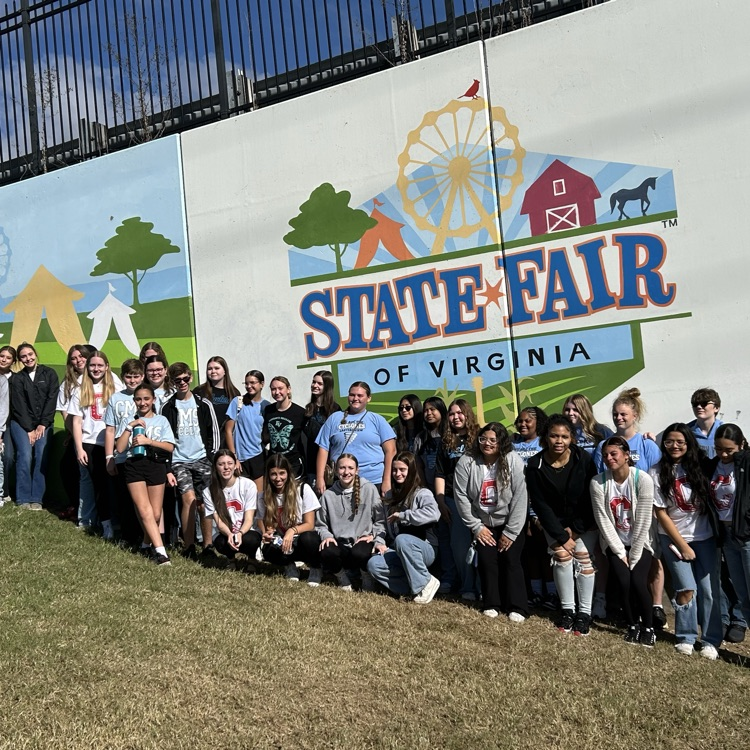 Our FCCLA co-curricular club had the opportunity to attend and compete at the Virginia State Fair. They are having a blast! #BDP #BetterEveryDay #ForksUp