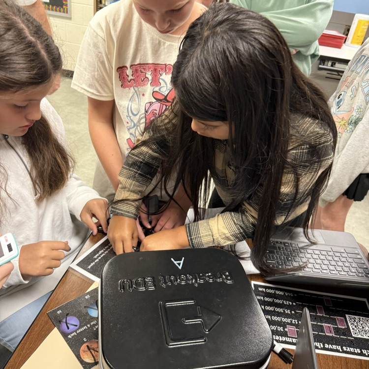AGR fifth graders worked this week on a math break out covering the order of operations prime and composite numbers and multi step word problems.  Pictured here is Mrs. Day's class.  So far the success rate has been 100%.!