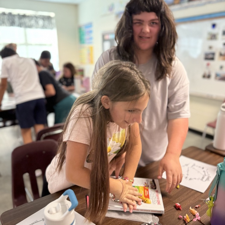 Later in the day, Mrs. Day's class worked on the rock cycle using Starburst.  What a tasty treat day