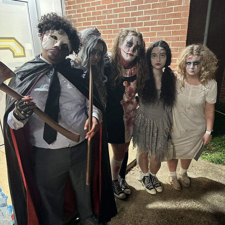 Our FFA collaborated with the drama department to put on an amazing haunted trail event. #BDP #BetterEveryDay #ForksUp