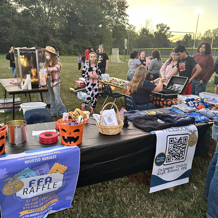Our FFA collaborated with the drama department to put on an amazing haunted trail event. #BDP #BetterEveryDay #ForksUp