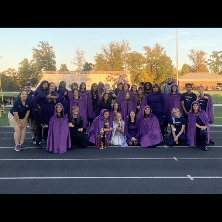 The Marching Blue Devils took 2nd Place in Group 1 at the Rock Ridge Regional Competition! With a score of 79.525, they also won 1st place in the Music caption.