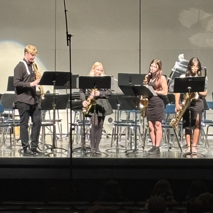 Thank you to our Blue Devil Concert Band and Saxophone Quartet for a lovely concert! #BetterEveryDay #BDP #ForksUp
