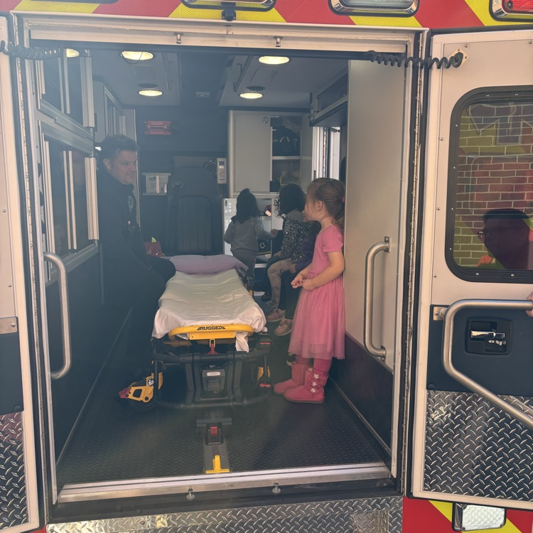 Thank you, Culpeper County emergency services and sheriff's department for visiting the Little Blues preschool program today!