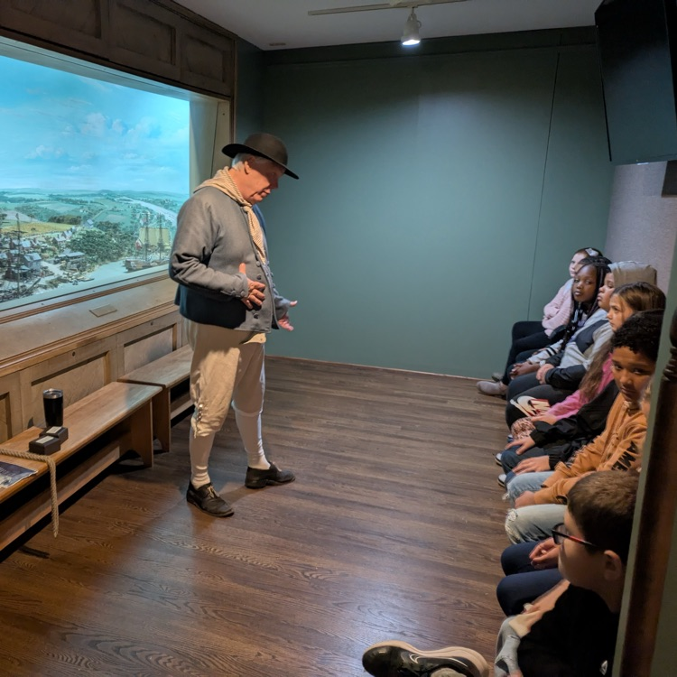 A group of students learning more about life long