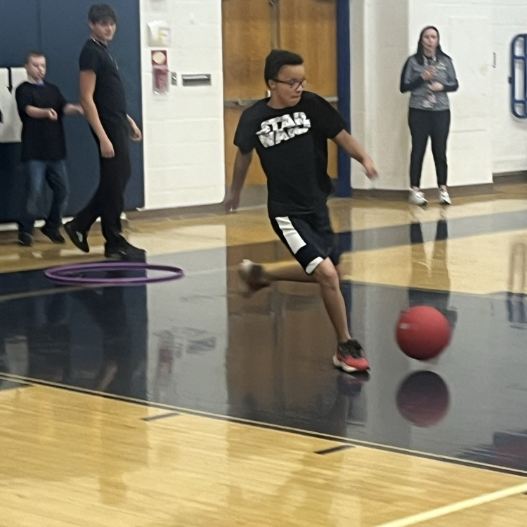 Our Medford basketball team became multi-sport athletes this week. We played unified kickball with Liberty and Eastern View. #BDP #BetterEveryDay #ForksUp