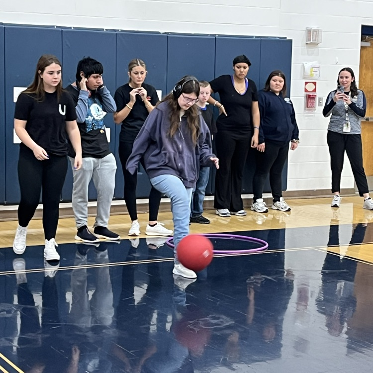Our Medford basketball team became multi-sport athletes this week. We played unified kickball with Liberty and Eastern View. #BDP #BetterEveryDay #ForksUp
