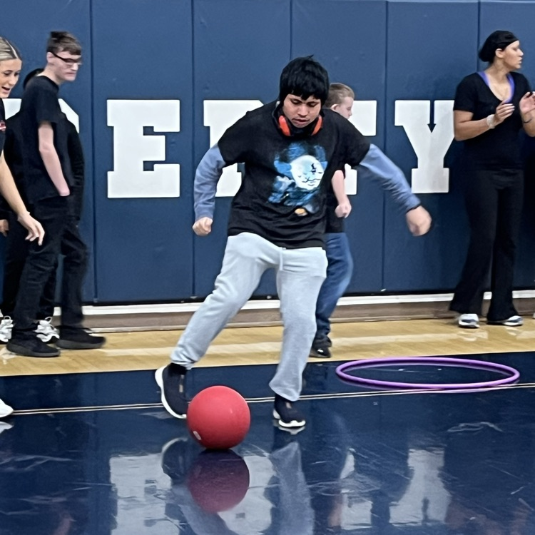 Our Medford basketball team became multi-sport athletes this week. We played unified kickball with Liberty and Eastern View. #BDP #BetterEveryDay #ForksUp