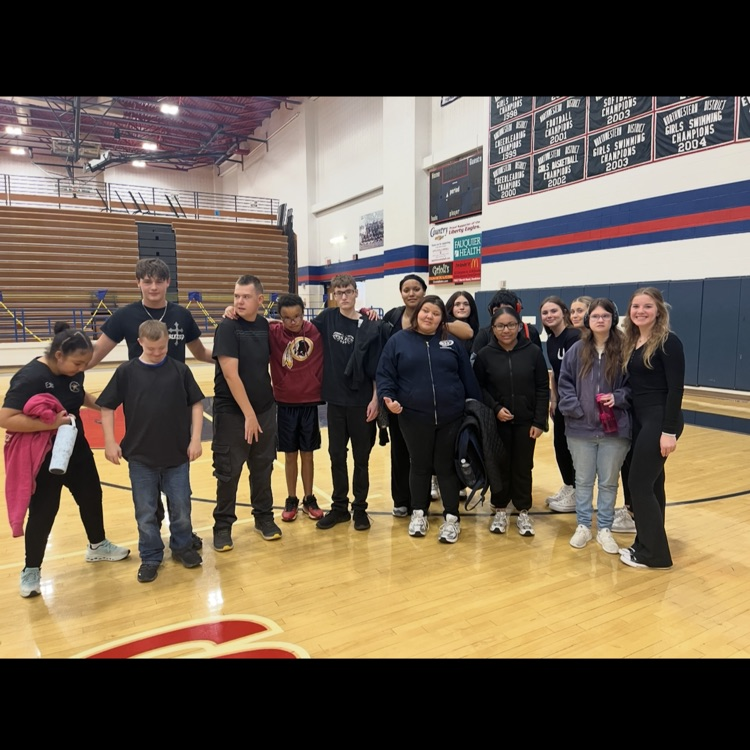 Our Medford basketball team became multi-sport athletes this week. We played unified kickball with Liberty and Eastern View. #BDP #BetterEveryDay #ForksUp