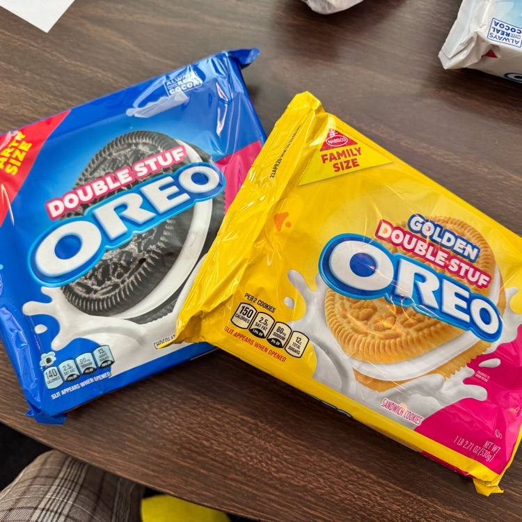 With Election Day tomorrow, Mrs. Childress’s class practiced their voting rights today.   They cast their votes on whether Golden Oreos or Original Oreos were the best. The ballots are in, and the winner is… Golden Oreos! 🍪✨