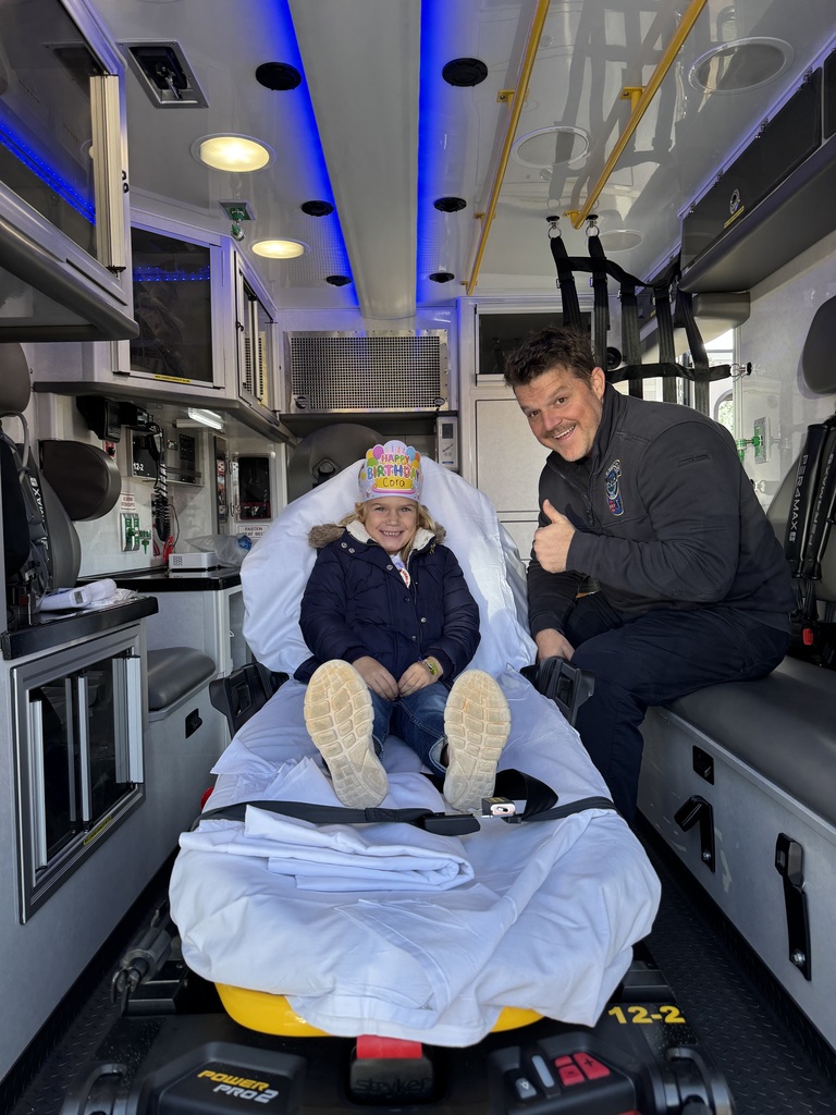 AGR Kindergarteners got a visit from community helpers today - Culpeper Police, Rescue, and Fire Department all showed the students different ways community helpers assist the community.  Thanks to all!