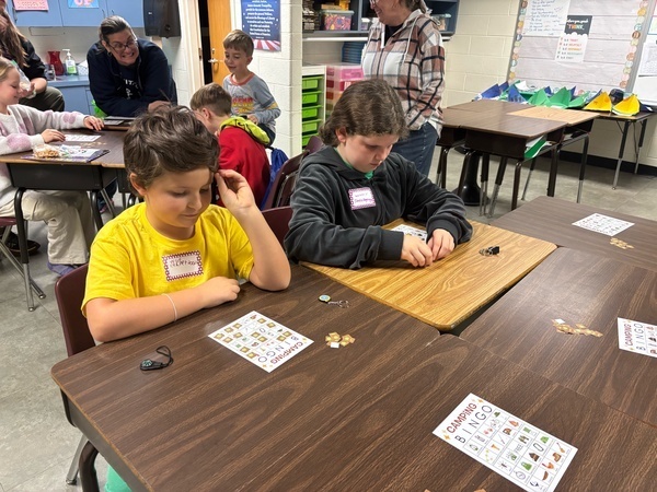 Last night, AGR Reading Specialists Mrs. Berry and Mrs. Hauser hosted the annual Literacy Night - the incredible turnout for the camping-style theme was greatly appreciated!  Here are some pictures from the evening of fun!
