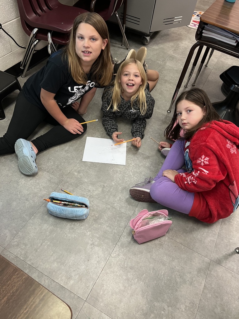 This week, Mrs. McFarland's 3rd Graders read the book "Divide and Ride" and learned about how carnival ride operators use division to know how many people can ride each ride. Students worked in small groups to create their own carnival ride, and wrote the math fact to show what they understood about division!