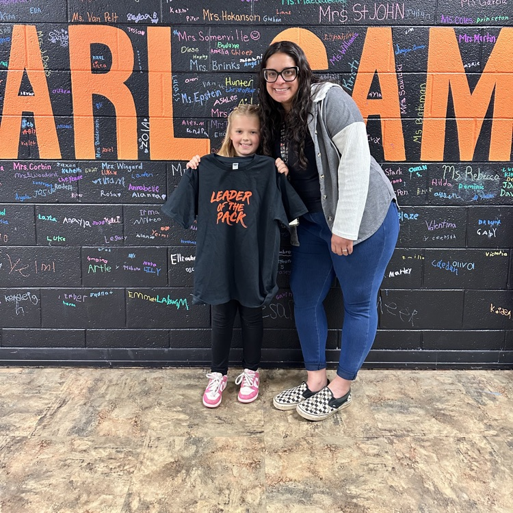 Hayley and her teacher