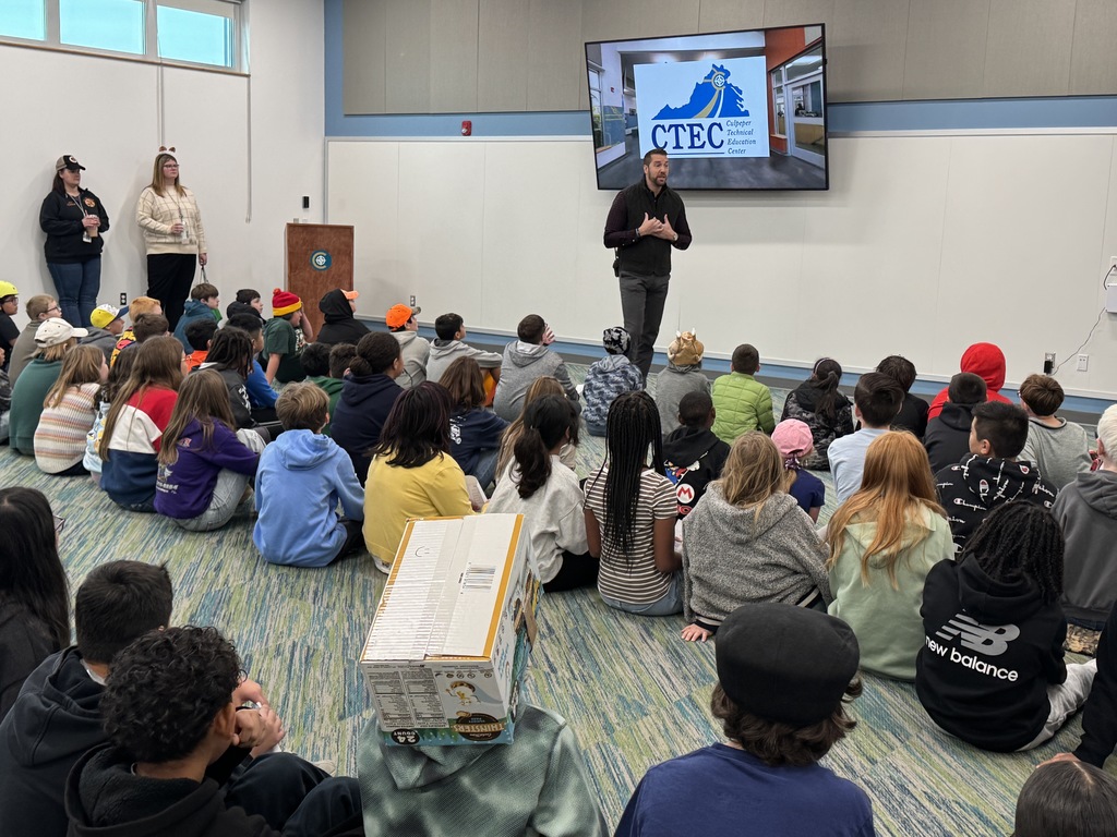 Mr. Summerscales welcoming us to CTEC