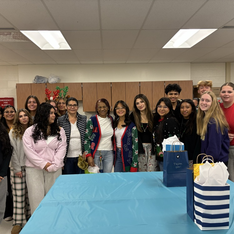 We love our custodial staff! Today, SCA showed them just how much their dedication and hard work is appreciated.  Students put together gift bags, made thank you cards, brought food, and spent time visiting with these awesome men and women.
