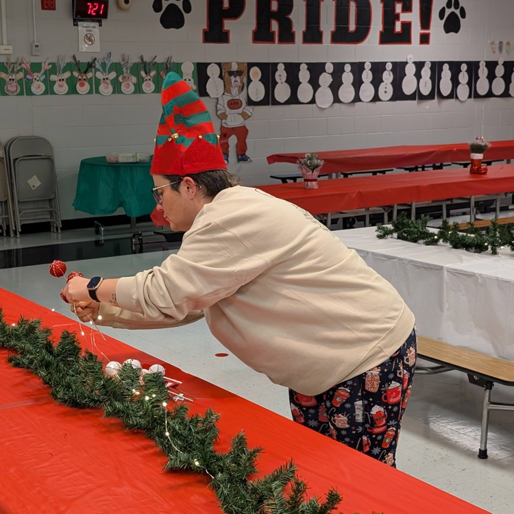 Friday's snow day certainly got everyone on the holiday spirit - but it didn't stop our amazing PAC team from getting the Santa Breakfast ready!