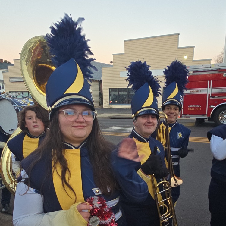 Fun times for our band marching in the Culpeper Christmas Parade! #BetterEveryDay #BDP #ForksUp