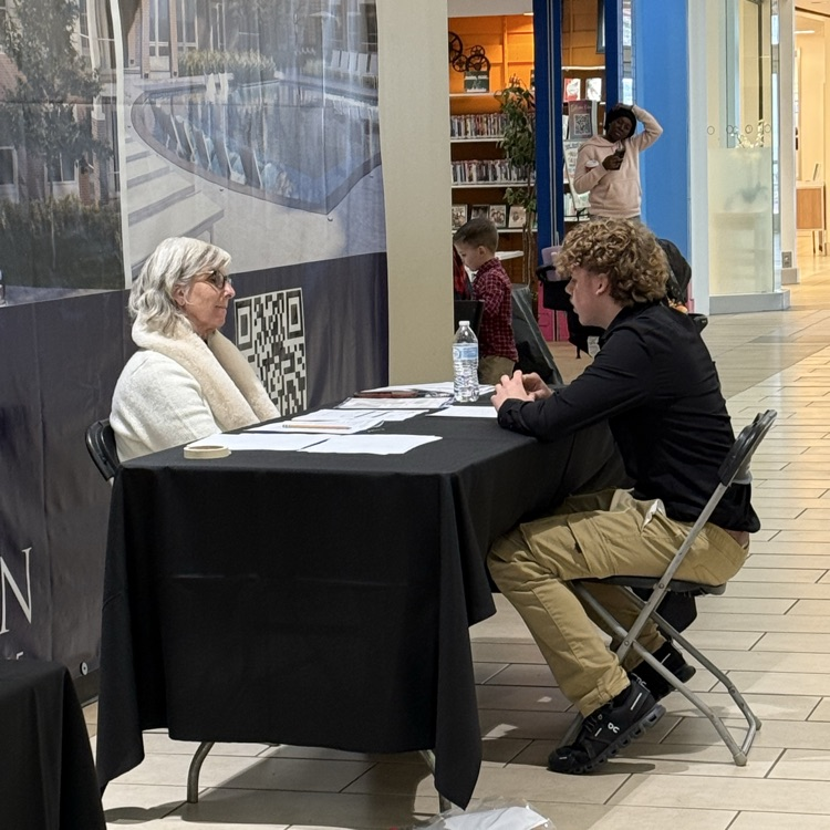 Today the Blue Devils DECA club for business and marketing students took a field trip to Spotsylvania Towne Center to compete in the DECA district competition. #BDP #BetterEveryDay #ForksUp