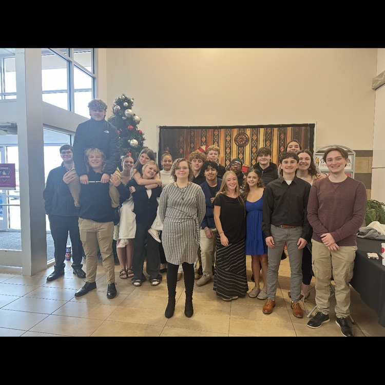 Marketing students gave their all role playing at DECA districts today. DECA is the co-curricular club associated with marketing courses.