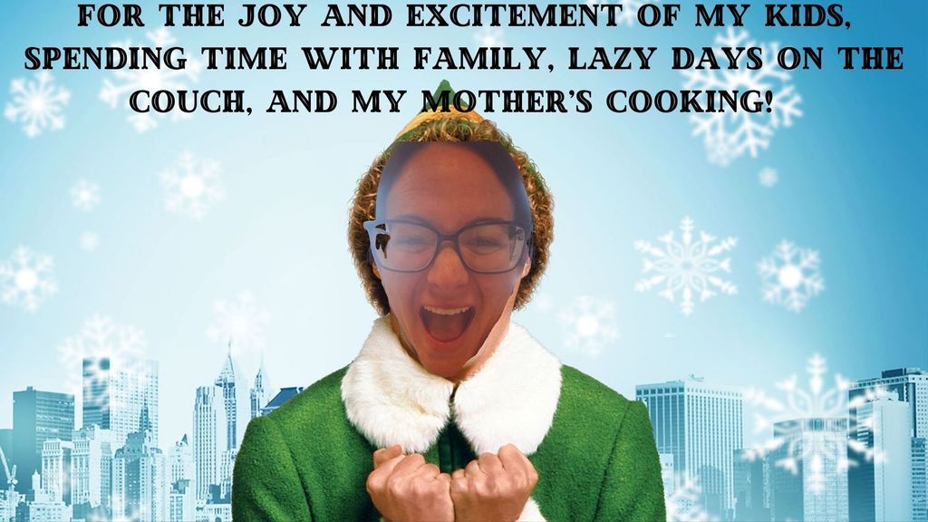 Each school day in December, we will post about excitement of our AGR staff around the holidays!  Keep tuning in - and don't forget to subscribe to our Instagram channel @ccpsagr!