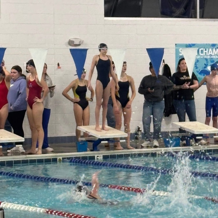 Congrats to our swim teams who opened the season with wins over Caroline!