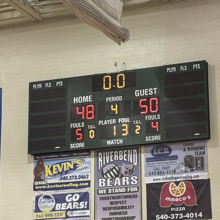 Congratulations to the Lady Blue Devils on a 50-48 victory on the road at Riverbend! #ForksUp