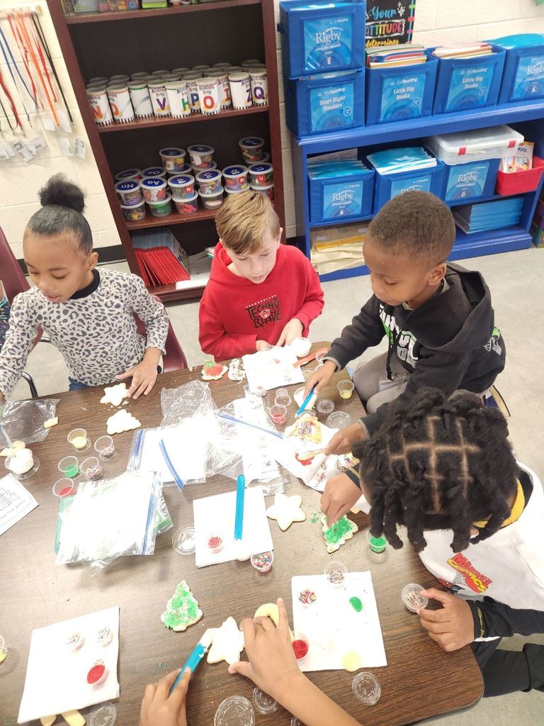Last year of Mrs. Hallett's cookies (Mr. Hallet's mom). For over a decade, she has poured her heart into these cookies to see kids smile and have fun. Thanks Mrs. Hallett for all the years of smiles and fun!