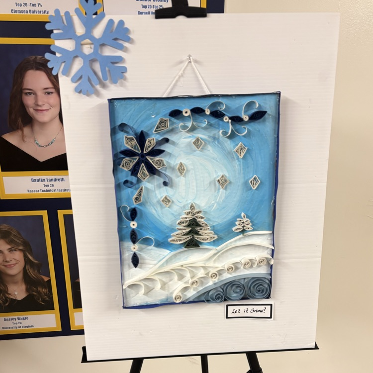 It was great to see artwork from our art and crafts classes on display tonight at the fine arts Winter Spectacular! #BDP