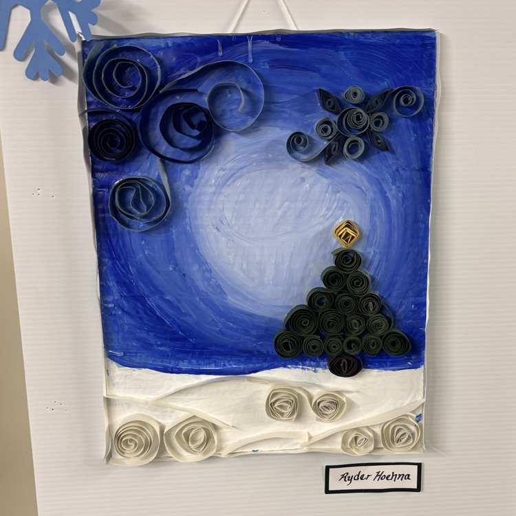 It was great to see artwork from our art and crafts classes on display tonight at the fine arts Winter Spectacular! #BDP