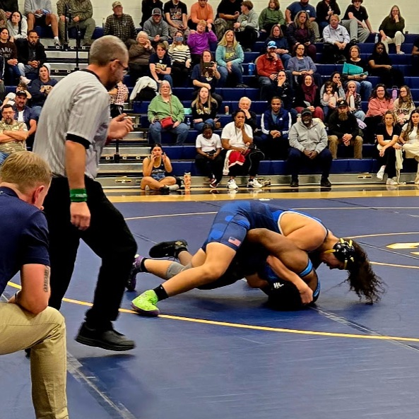 Another huge win vs the crosstown school. The Blue Devils Boys Wrestling Team beat EV 37-36! Great team effort. #BDP #ForksUp #BetterEveryDay