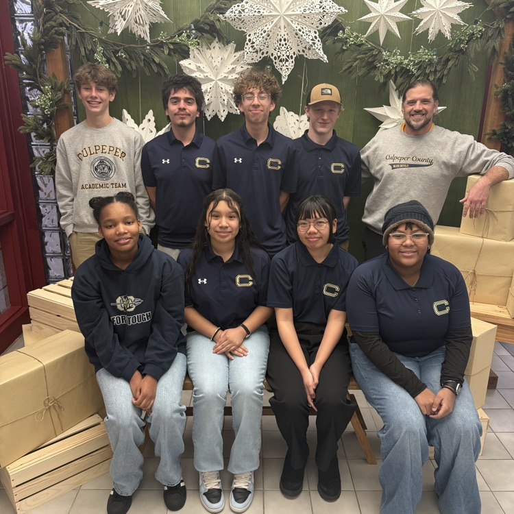 The Blue Devils Scholastic Bowl team had a clean sweep of Courtland tonight!  Game 1: 240-90 Game 2: 170-105 Both Culpeper wins! #BDP #ForksUp #BetterEveryDay