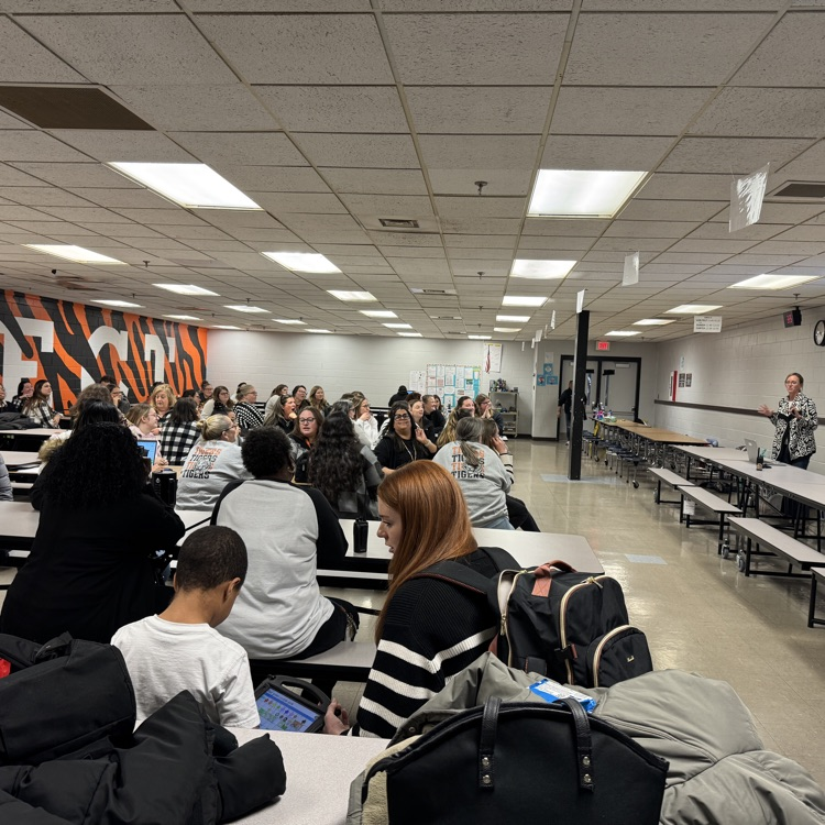 Teachers wearing black-and-white