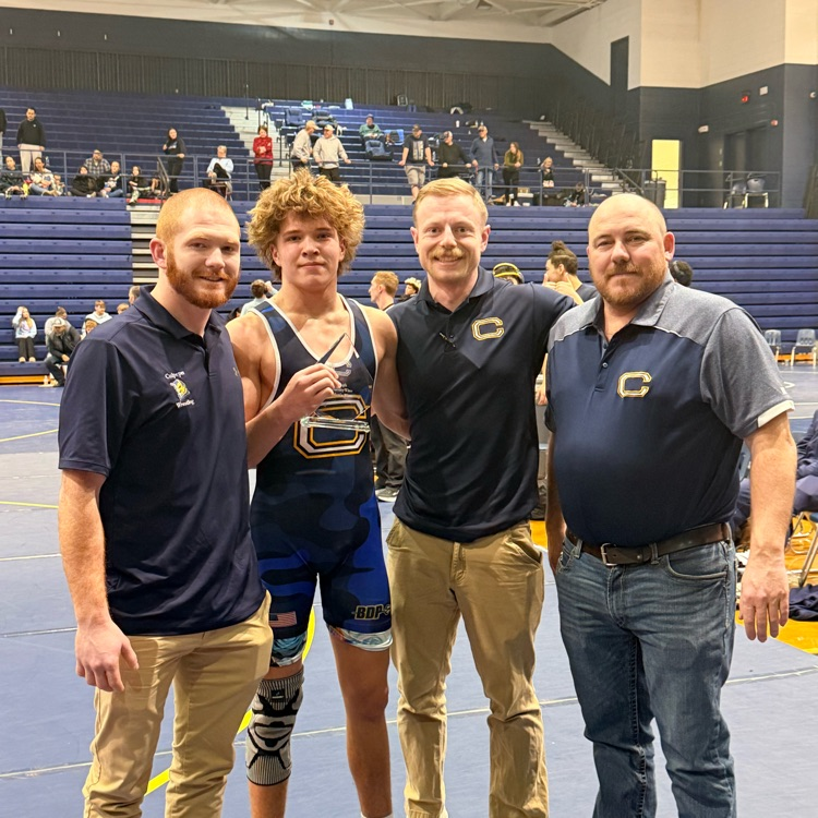 Congratulations to Jax Engh on notching his 100th career victory today at the Blue Devils Duals! #BDP #ForksUp #BetterEveryDay