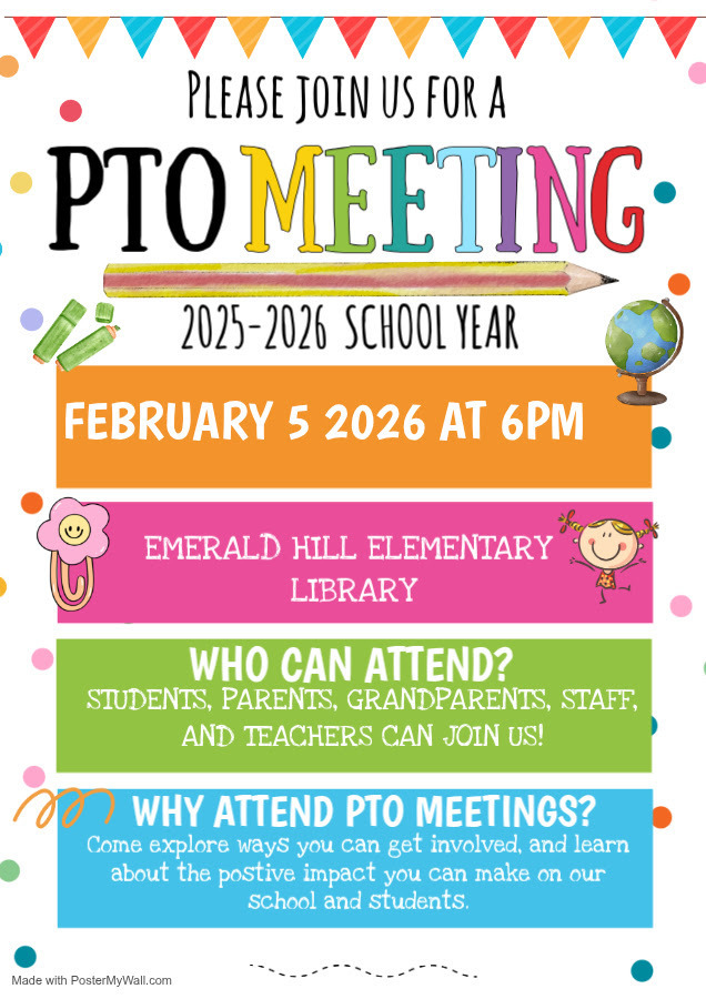 PTO meeting schedule