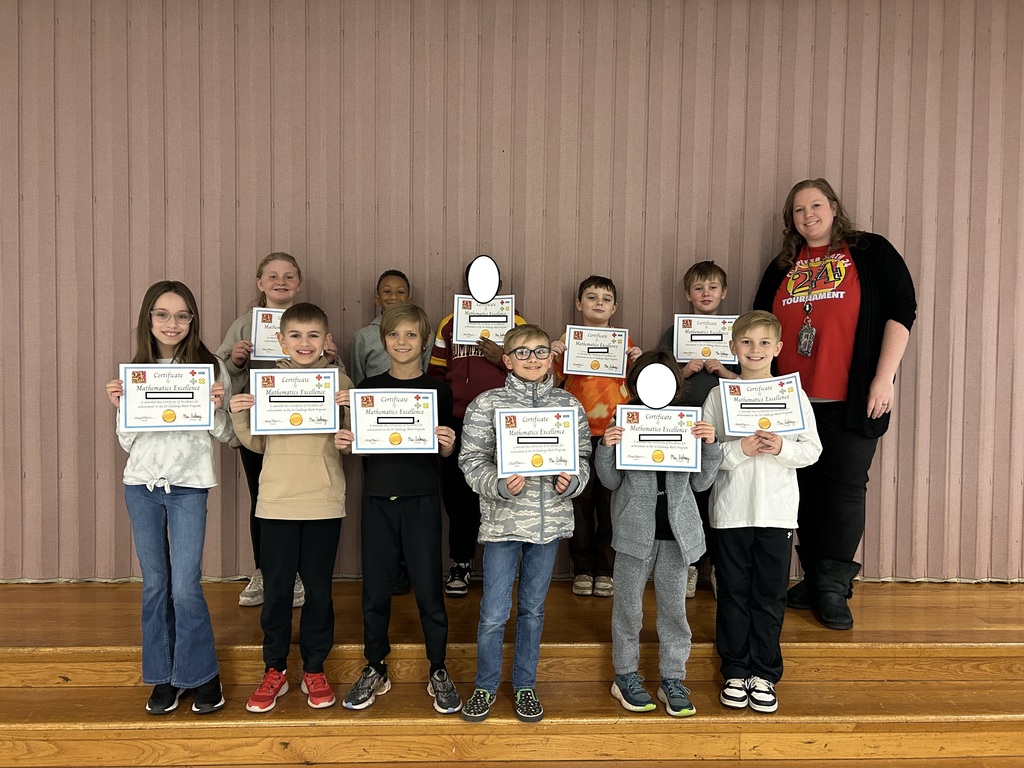 Congratulations to all of our Math 24 participants!  Hosted by gifted teacher Mrs. Marini, here are group pictures of 3rd, 4th, and 5th Graders who put in the time and effort.  