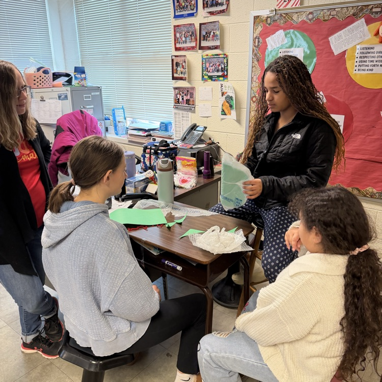 4-H visited AGR's 5th grade today!