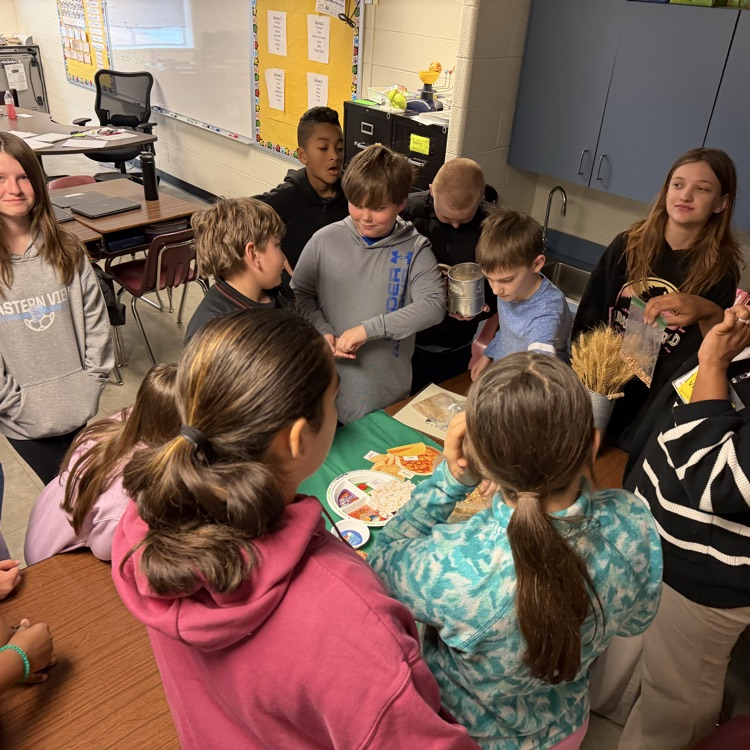 4-H visited AGR's 5th grade today!