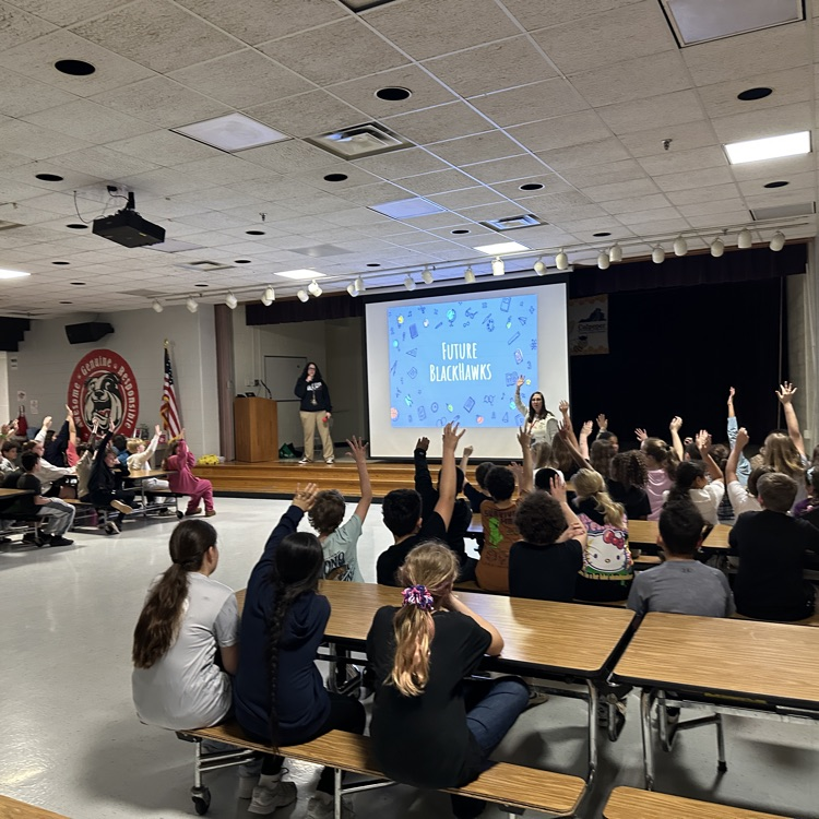 5th graders got a visit from middle school counselors to discuss the transition to middle school, which is right around the corner!