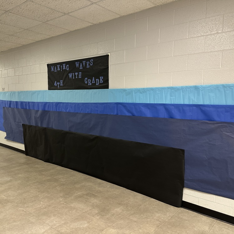 4th graders are up to something - hint: they're "swimming" in work.  Watch for updates on this growing project...