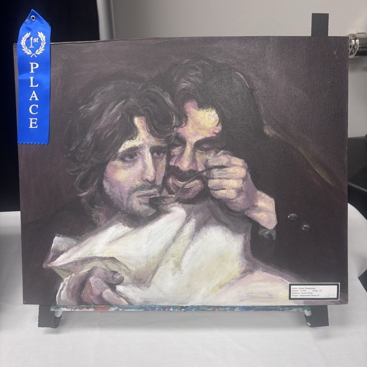 The county art show is amazing! CCHS is well represented. Go Blue Devils! #ForksUp #BDP #BetterEveryDay