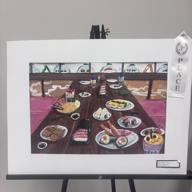 The county art show is amazing! CCHS is well represented. Go Blue Devils! #ForksUp #BDP #BetterEveryDay