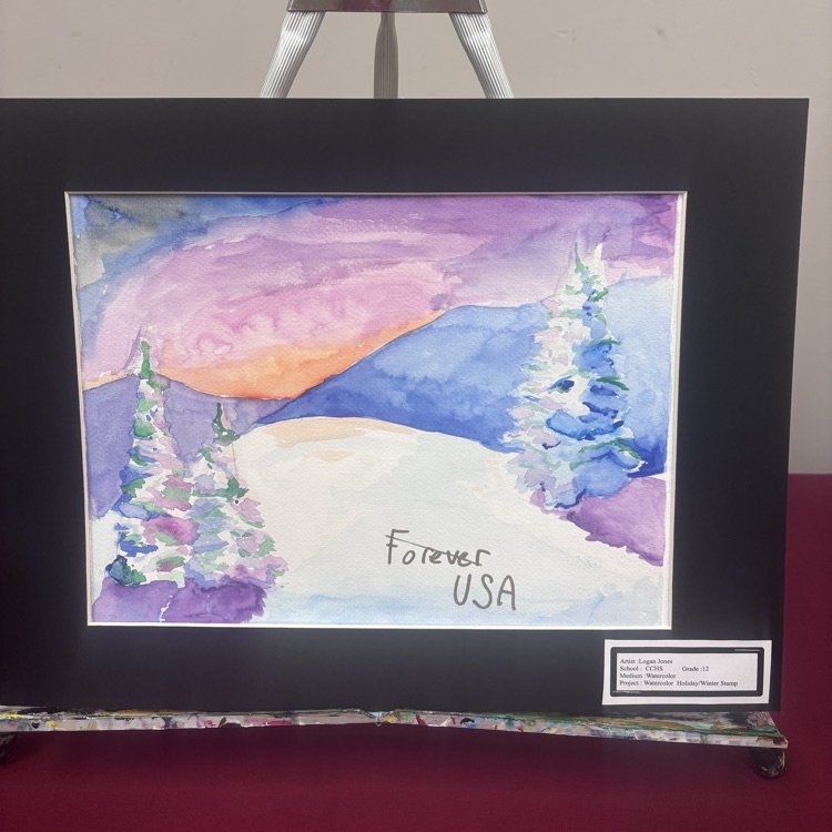 The county art show is amazing! CCHS is well represented. Go Blue Devils! #ForksUp #BDP #BetterEveryDay