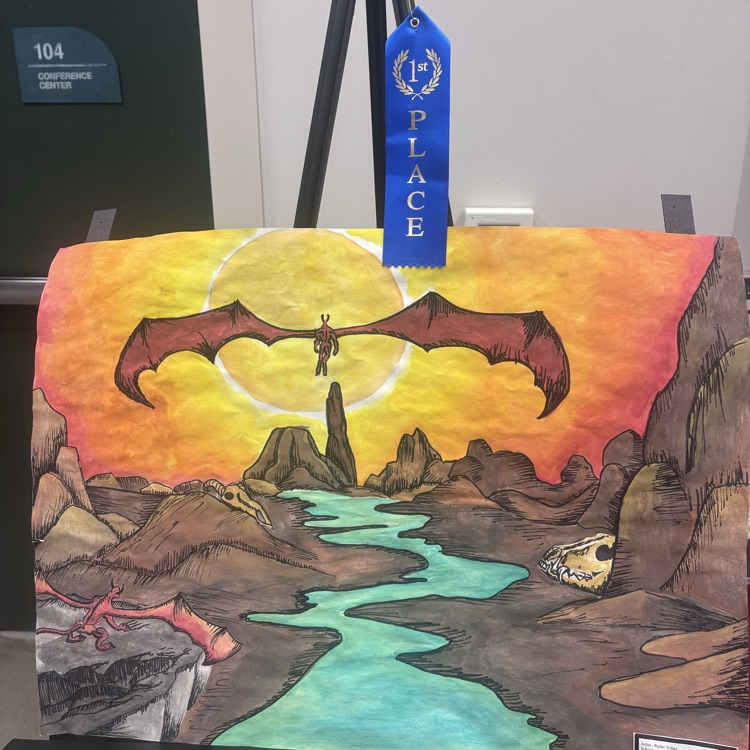 The county art show is amazing! CCHS is well represented. Go Blue Devils! #ForksUp #BDP #BetterEveryDay