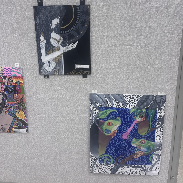 The county art show is amazing! CCHS is well represented. Go Blue Devils! #ForksUp #BDP #BetterEveryDay