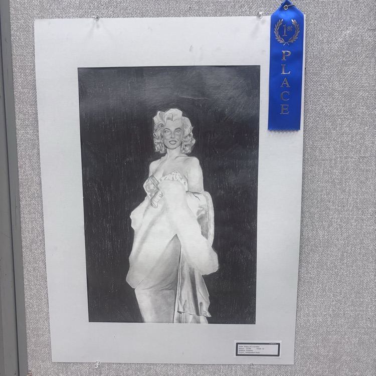 The county art show is amazing! CCHS is well represented. Go Blue Devils! #ForksUp #BDP #BetterEveryDay