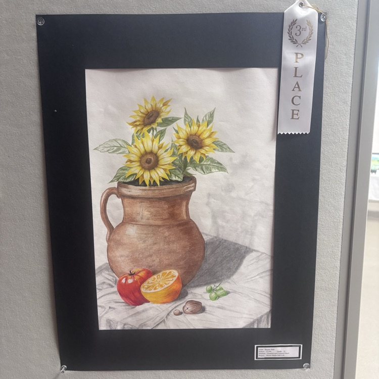 The county art show is amazing! CCHS is well represented. Go Blue Devils! #ForksUp #BDP #BetterEveryDay