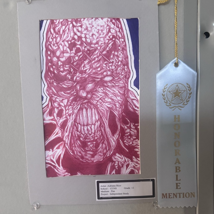 The county art show is amazing! CCHS is well represented. Go Blue Devils! #ForksUp #BDP #BetterEveryDay